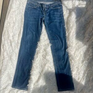 Citizens Of Humanity Dark Blue Straight Jeans Size 29